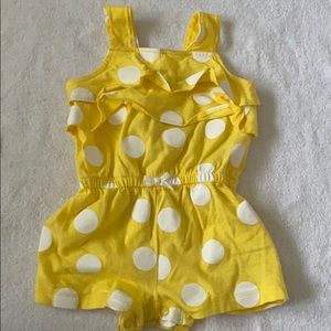 Carters 12M Polka dot romper